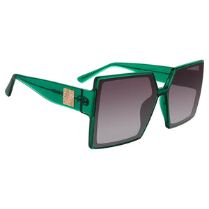 Deja Crystak Green Smoke Gradient - Occhiali da Sole Verdi SMAX17256  STEVE MADDEN 