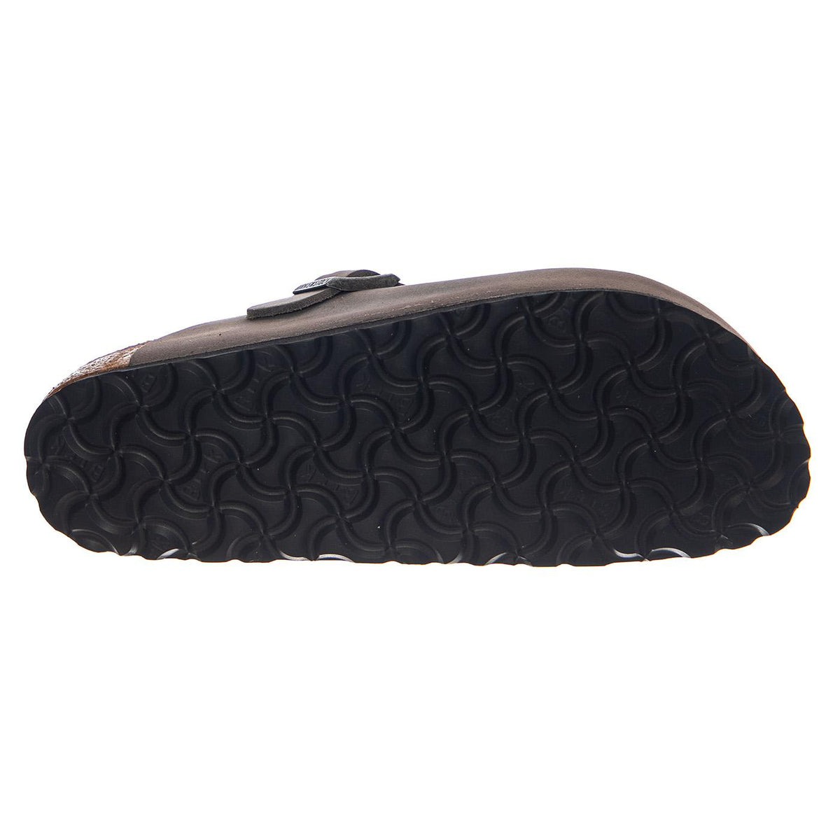 BOSTON SFB OILED LEATHER NARROW FIT IRON - Ciabatte Uomo / Donna Grigie 1013256 IRN BIRKENSTOCK 