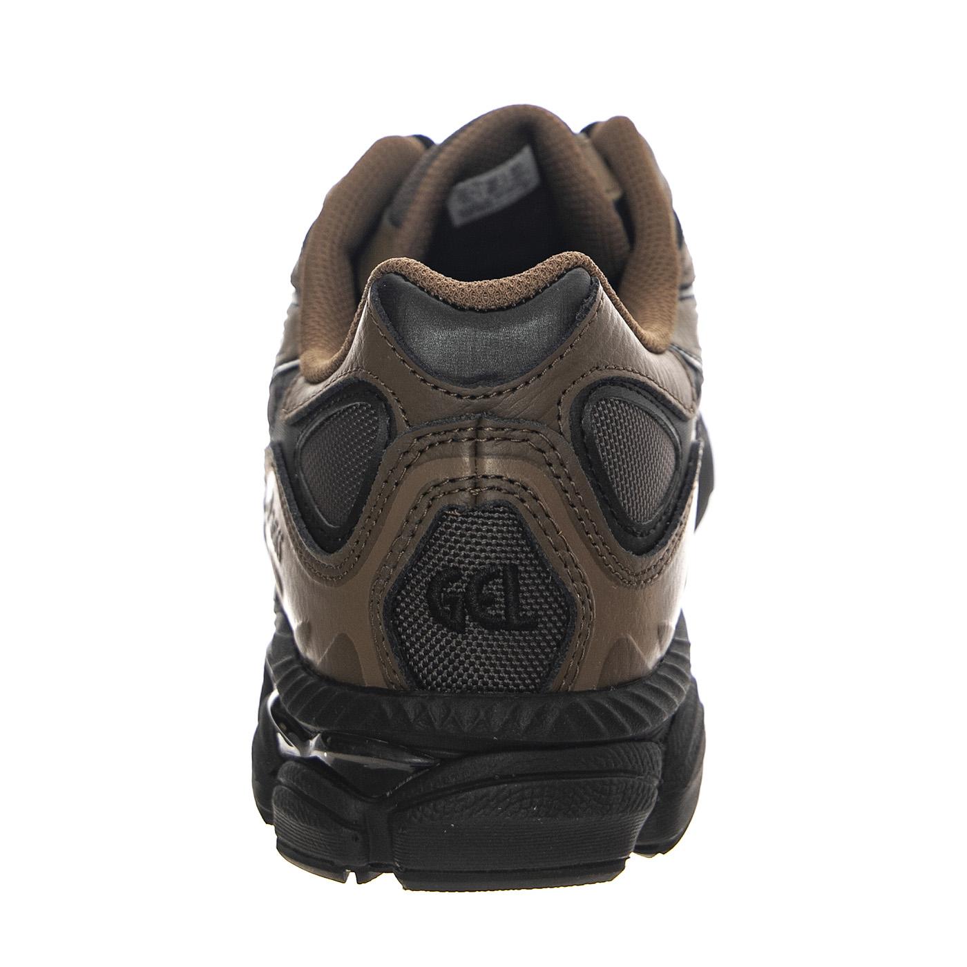 Gel-Nyc Dark Sepia / Clay Canyon Shoes - Scarpe Stringate Profilo Basso Uomo Marroni 1203A280-251  ASICS 
