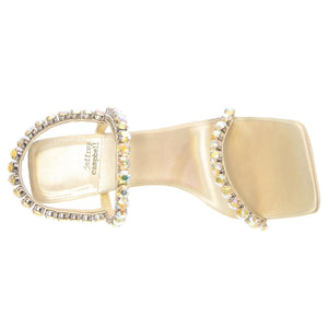 W' Saint Light Gold Metallic - Sandali Donna Oro JC-927-10-13  JEFFREY CAMPBELL 