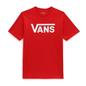 By Vans Classic Kids True Red / White - Maglietta Girocollo Bambini Rossa VN000IVFBWH1  VANS 