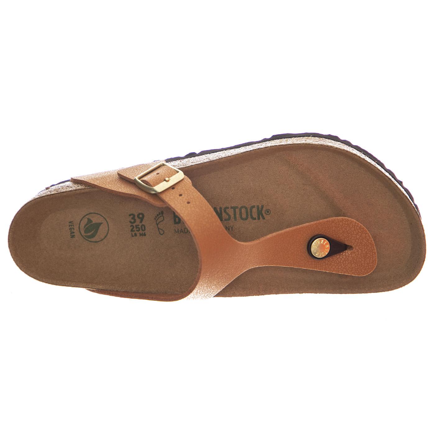 Gizeh Vegan BS Pecan - Sandali Donna Marroni 1025062  BIRKENSTOCK 