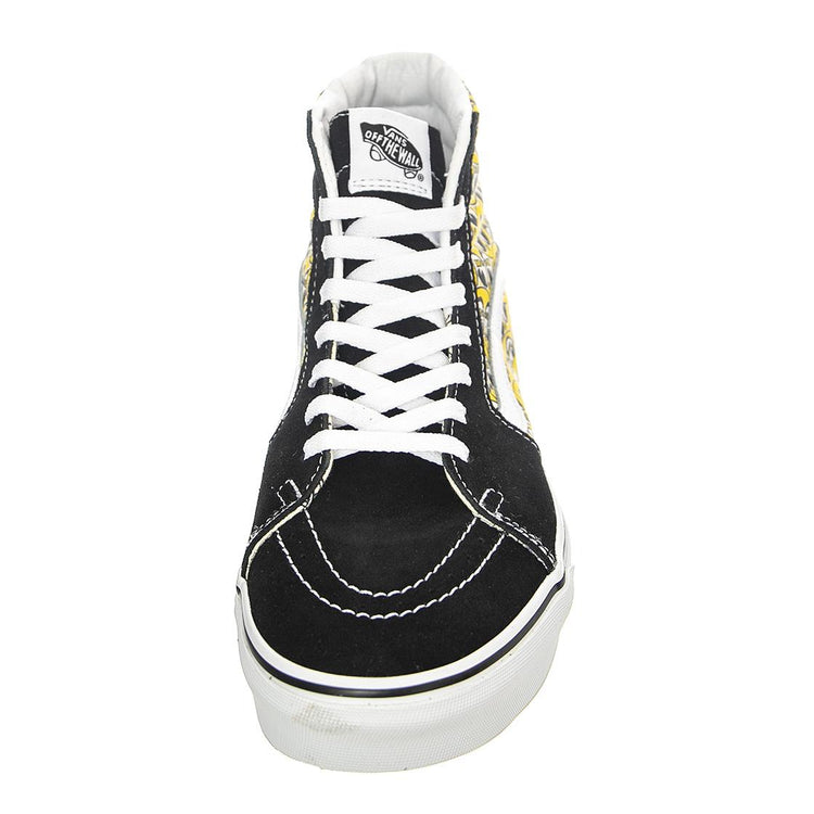 Ua Sk8-Hi Mooneyes Black / Yellow - Scarpe Stringate Profilo Alto Uomo Nere / Gialle VN0A5JMJY231  VANS 