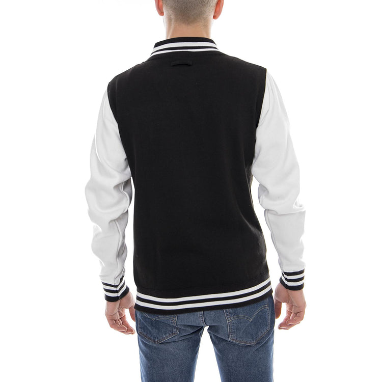 MELVIN VARSITY JACKET  BLACK MJK020-BLACK  C1RCA 