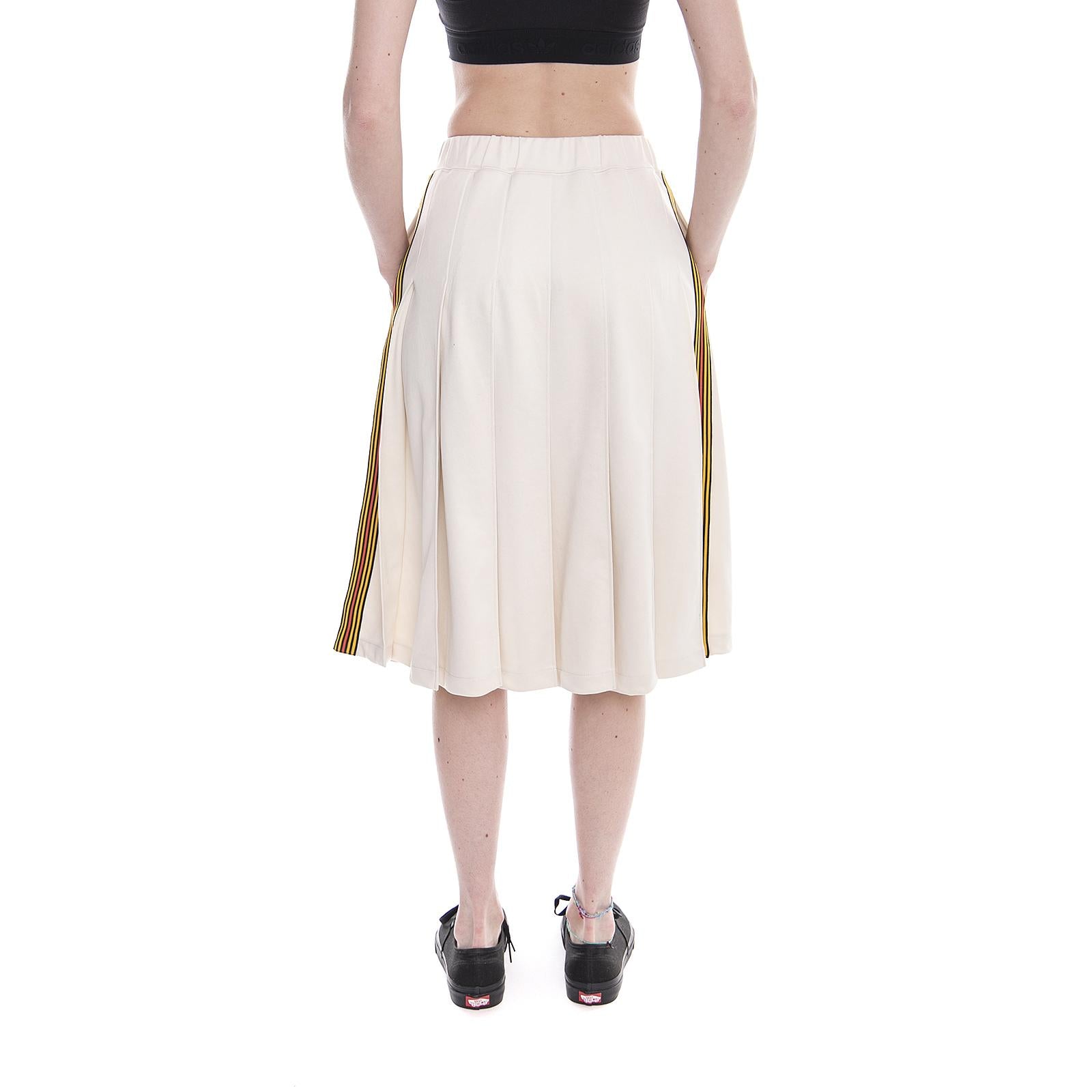 SLOANE TRACK SKIRT OFF WHITE 214440-OFF WHITE  STUSSY 