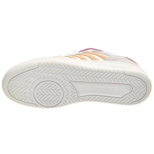 Court Pasilades White / Apricot Shoes - Scarpe Stringate Profilo Basso Uomo Bianche / Multicolore 06931-948-M  K-SWISS 