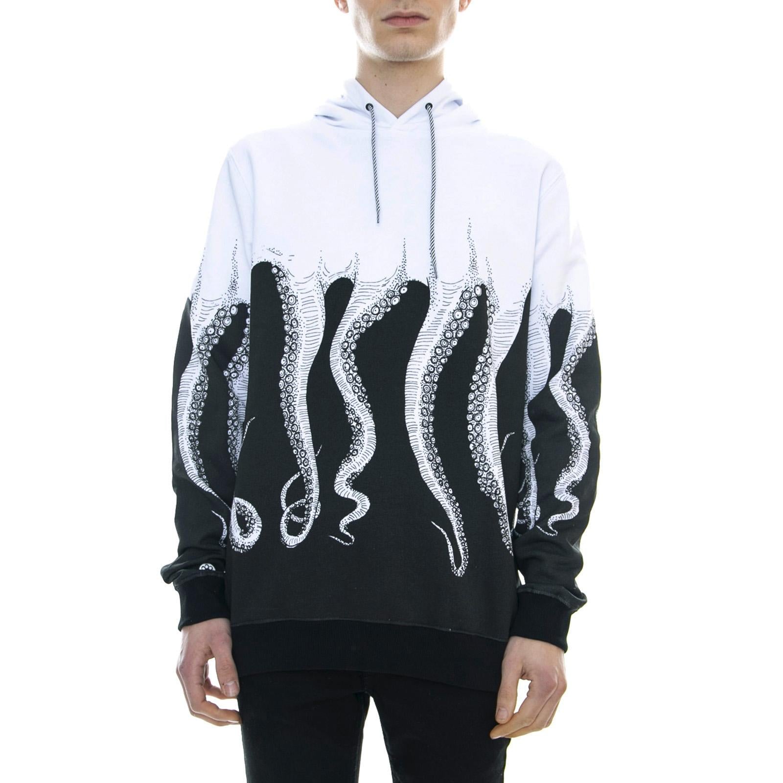  19SOSH01-WHITE-BLACK  OCTOPUS 