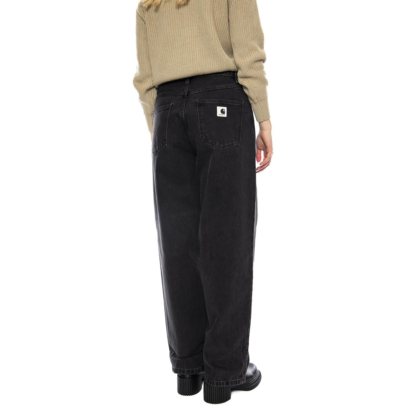Carhartt WIP W' Brandon Pant -- Pantaloni Donna Neri I035892-89.06 . CARHARTT WIP 