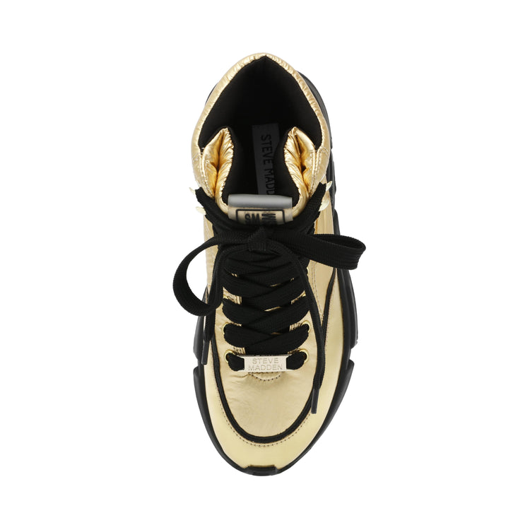 Gameplan Gold - Scarpe Stringate Profilo Alto Donna Oro SMPGAMEPLAN-GOL  STEVE MADDEN 