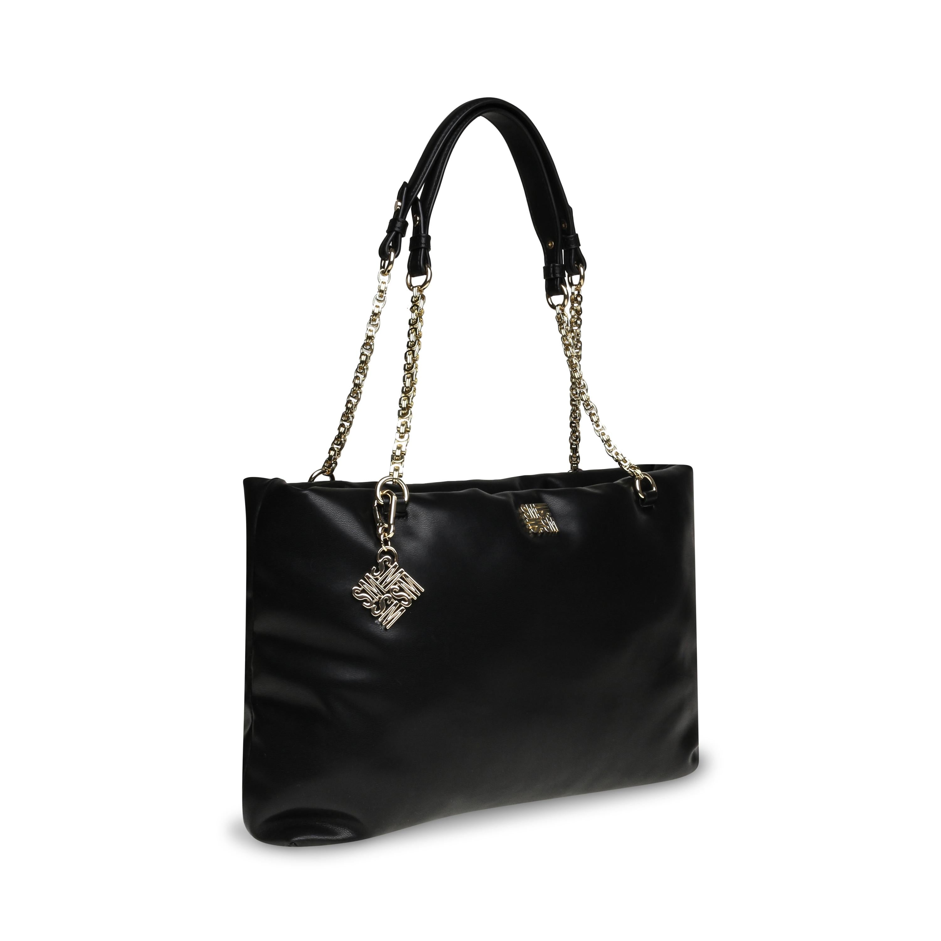 BSoprano Black / Gold - Borsa Nera SMABSOPRANO-B-G  STEVE MADDEN 
