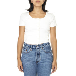 Rach Top Sugar Swizzle - Top Donna Bianco A3389-0000  LEVIS 