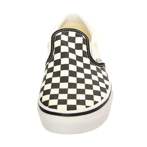 UY Classic Slip-On (Checkerboard) Black / White - Scarpe Slip-On Profilo Basso Bambino Nere / Bianche VN000ZBUEO11  VANS 