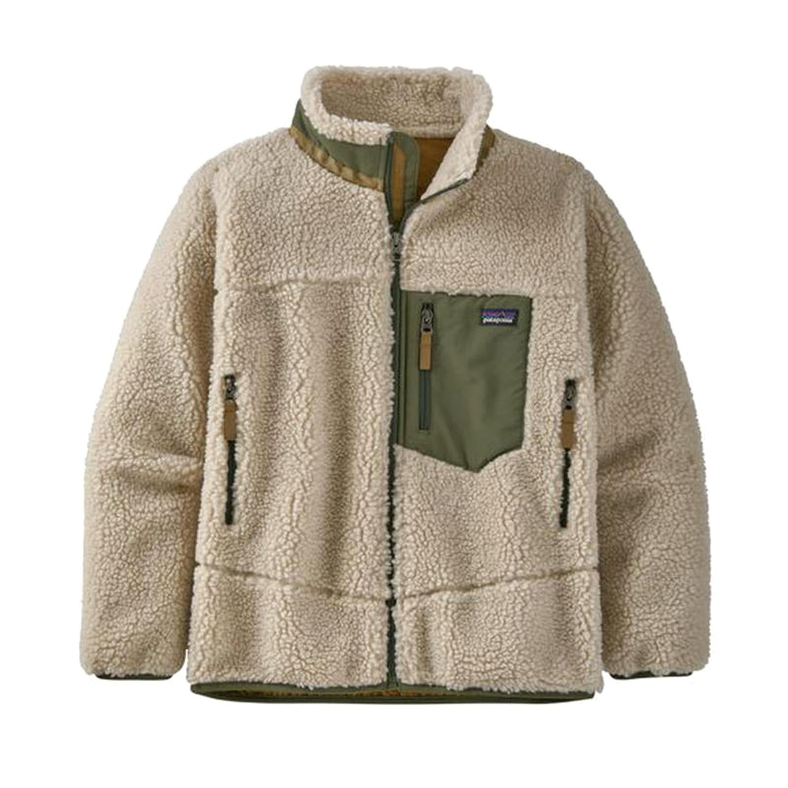 K's Retro-X Jkt Natural w/Coriander Brown - Giacca Invernale Bambino Marrone 65625-NCBR  PATAGONIA 