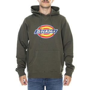 Nevada Hoodie - Dark Olive - Felpa con Cappuccio Uomo Verde 03 200062-DKO . DICKIES 