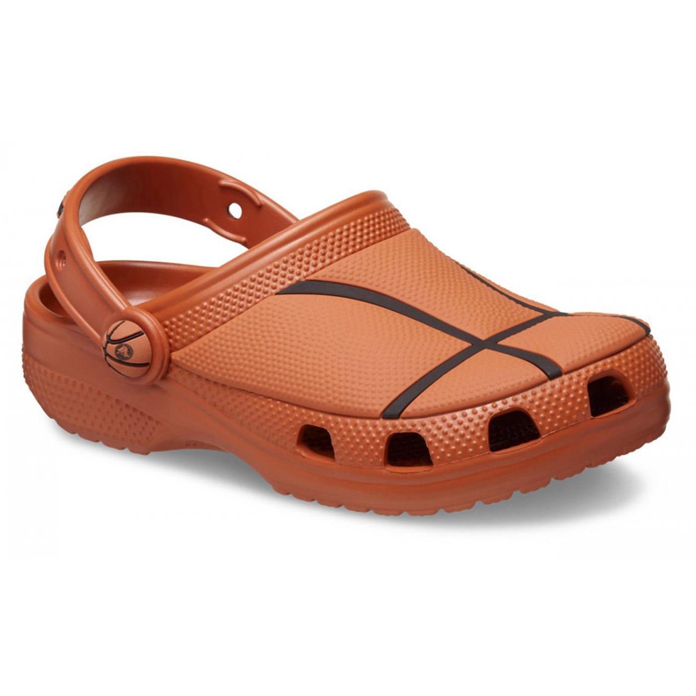 CLASSIC BASKETBALL CLOG K BROWN - Sandali Bambino Marroni CR.210156 SIEN CROCS 