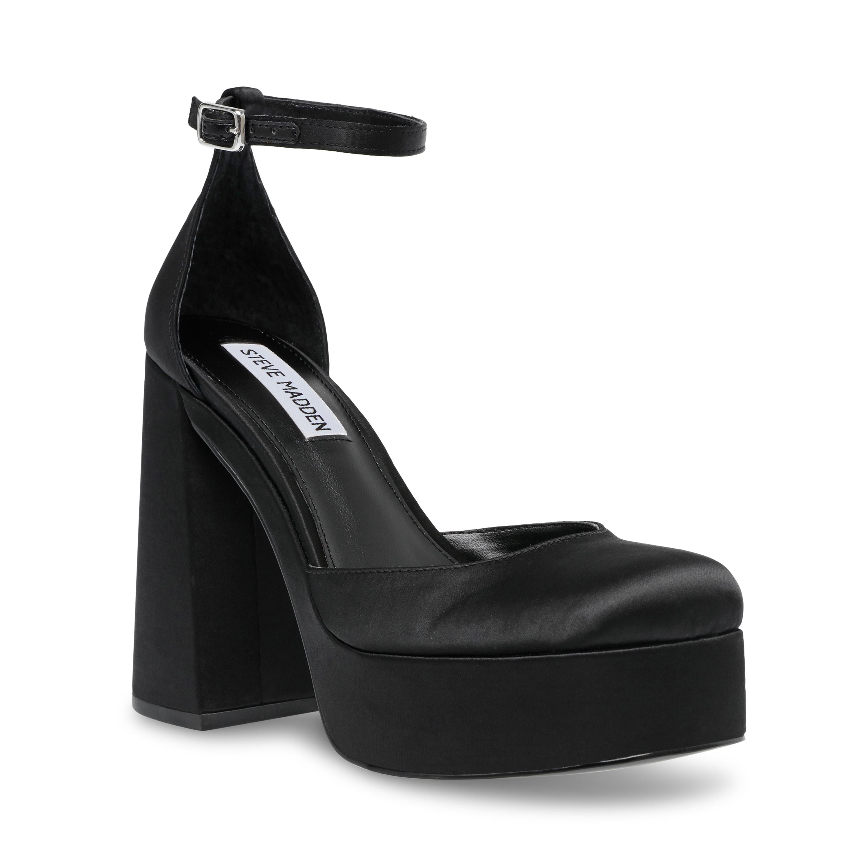 Londyn Blk Satin - Scarpe Décolleté Donna Nere SMSLONDYN-BLK  STEVE MADDEN 
