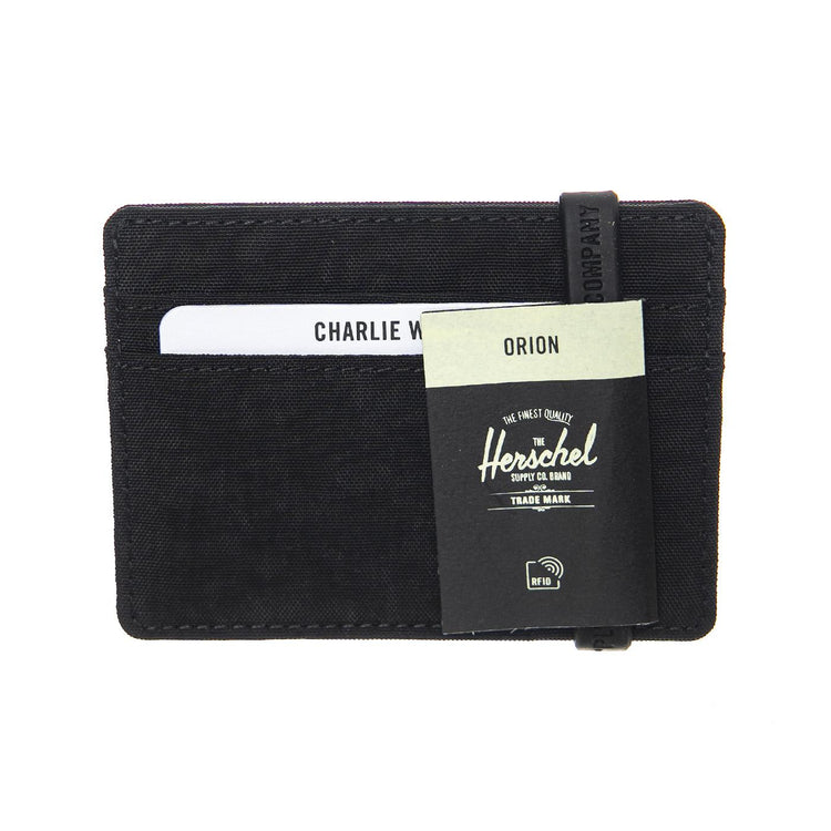 Charlie Rfid Black - Portacarte Nero 11011-03608-OS  HERSCHEL 