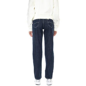 Jane Cuffed Retro Rinse-L33DNIZA - Pantaloni Denim Jeans Donna Blu 112322451  LEE 