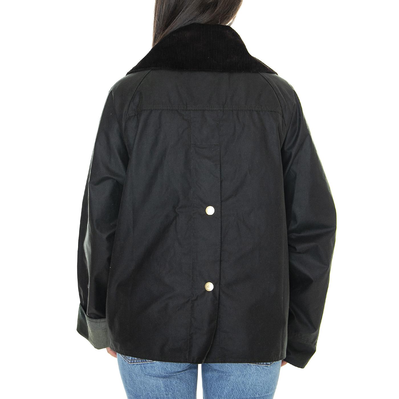 Cotton Wax Sage Aancient - Giacca Donna Verde LWX1333-SG51  BARBOUR 