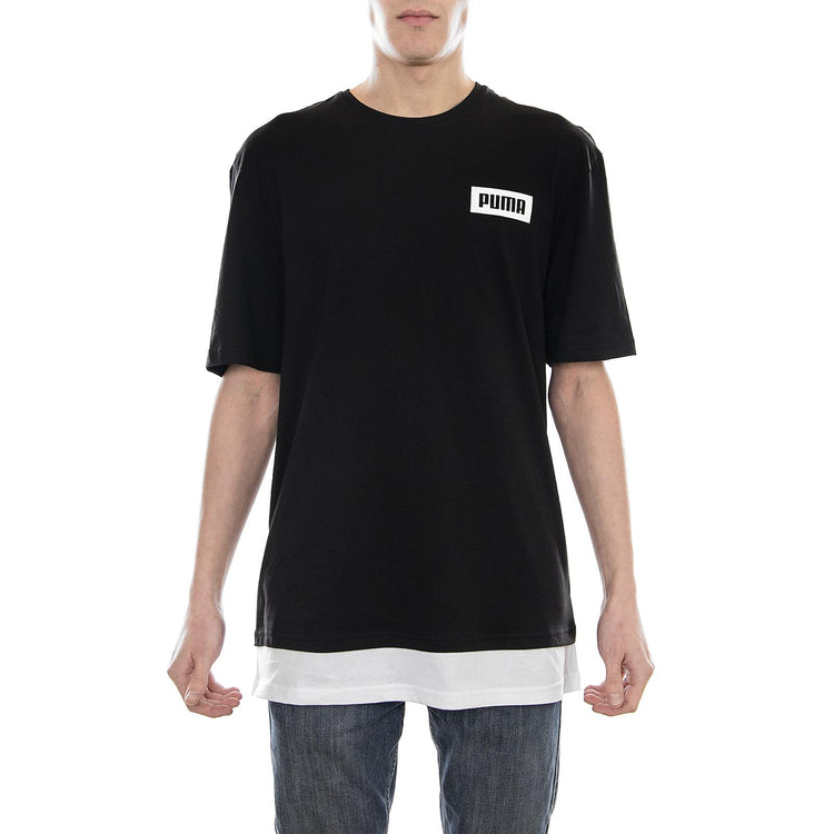 Rebel Tee Cotton Black 85006801  PUMA 