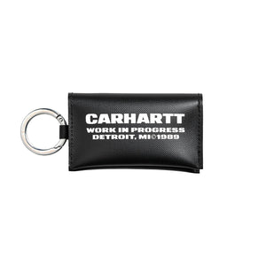 Link Script Keychain Black / White - Portachiavi Nero I033318.0D2XX  CARHARTT WIP 