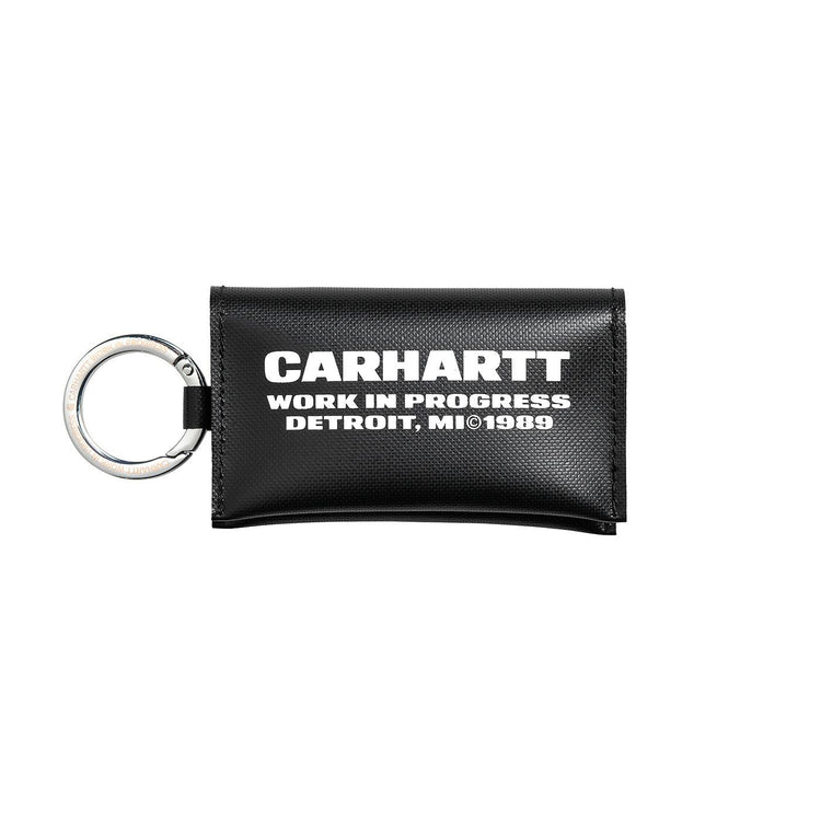 Link Script Keychain Black / White - Portachiavi Nero I033318.0D2XX  CARHARTT WIP 