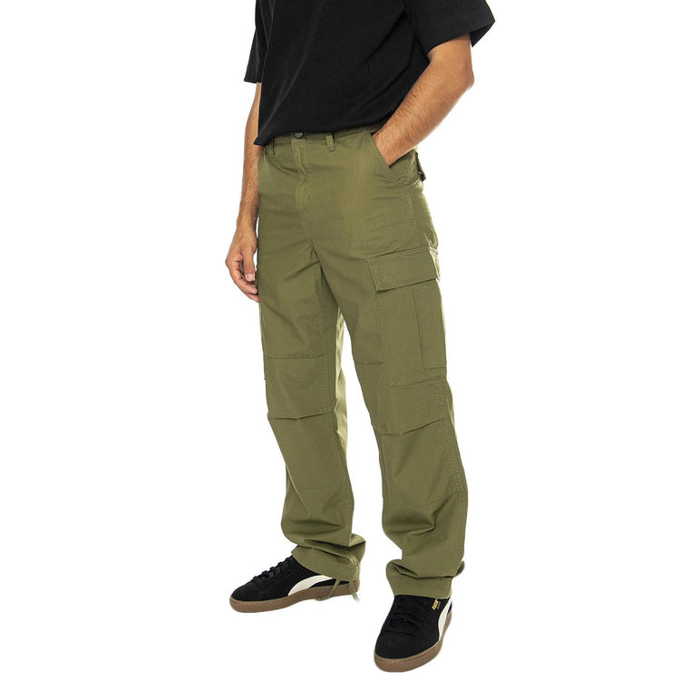 Regular Cargo Pant Capulet rinsed - Pantaloni Cargo Uomo Marroni I032467.2BQ02  CARHARTT WIP 