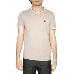 Half Tipped T-Shirt Pale Grey - Maglietta Girocollo Uomo Grigia TS2210V-X623  LYLE & SCOTT 