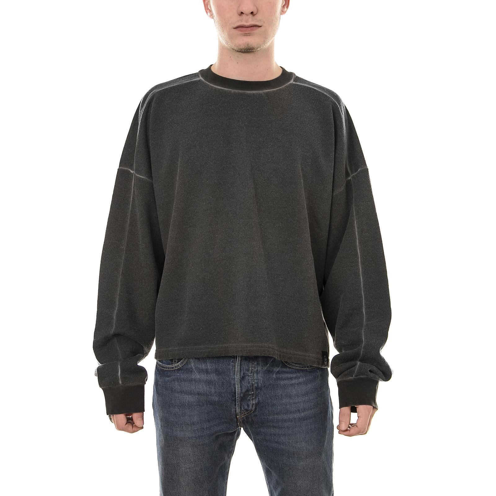 Arrange wash sweat Black Cold Dye 556191M-200  CHEAP MONDAY 
