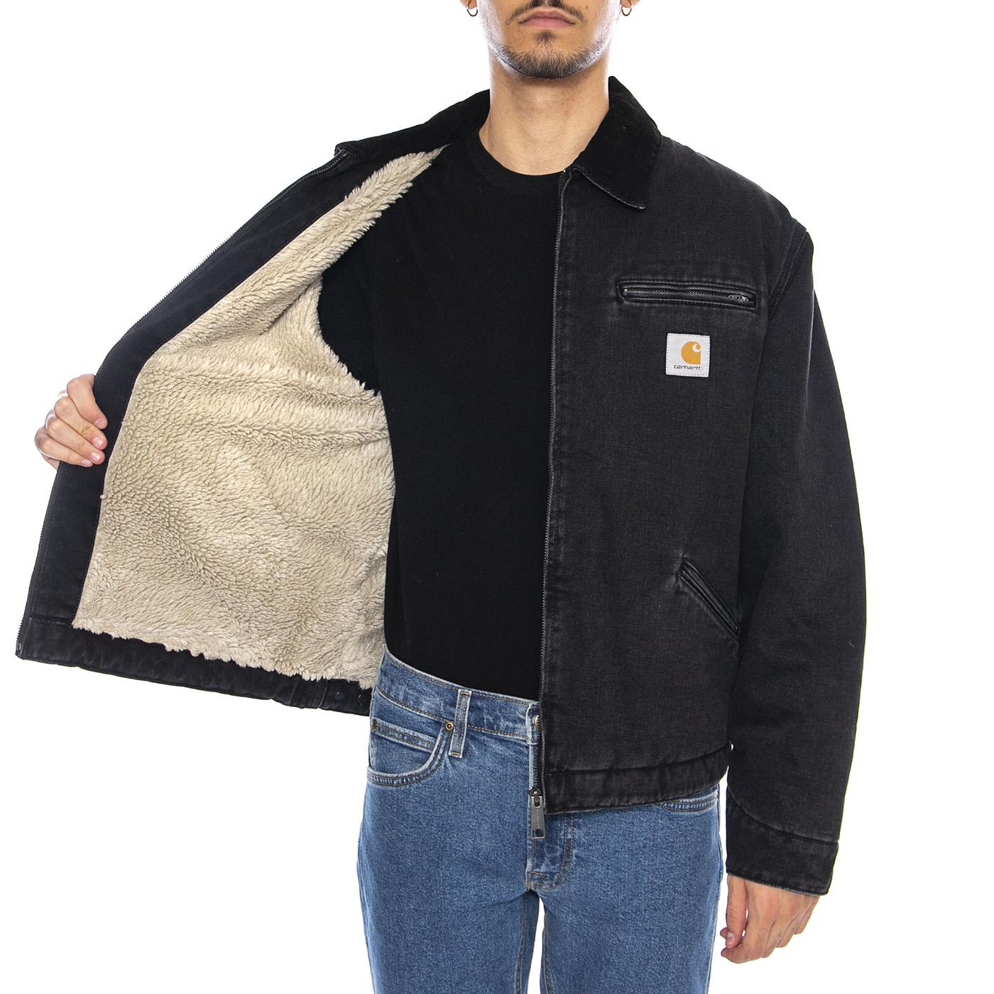 OG Detroit Jacket Black / Black - Giacca Uomo Nera I035878.00E06 . CARHARTT WIP 