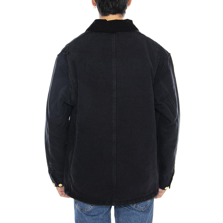OD Detroit Chore Coat Black / Black - Giacca Uomo Nera I035613.00E4O . CARHARTT WIP 