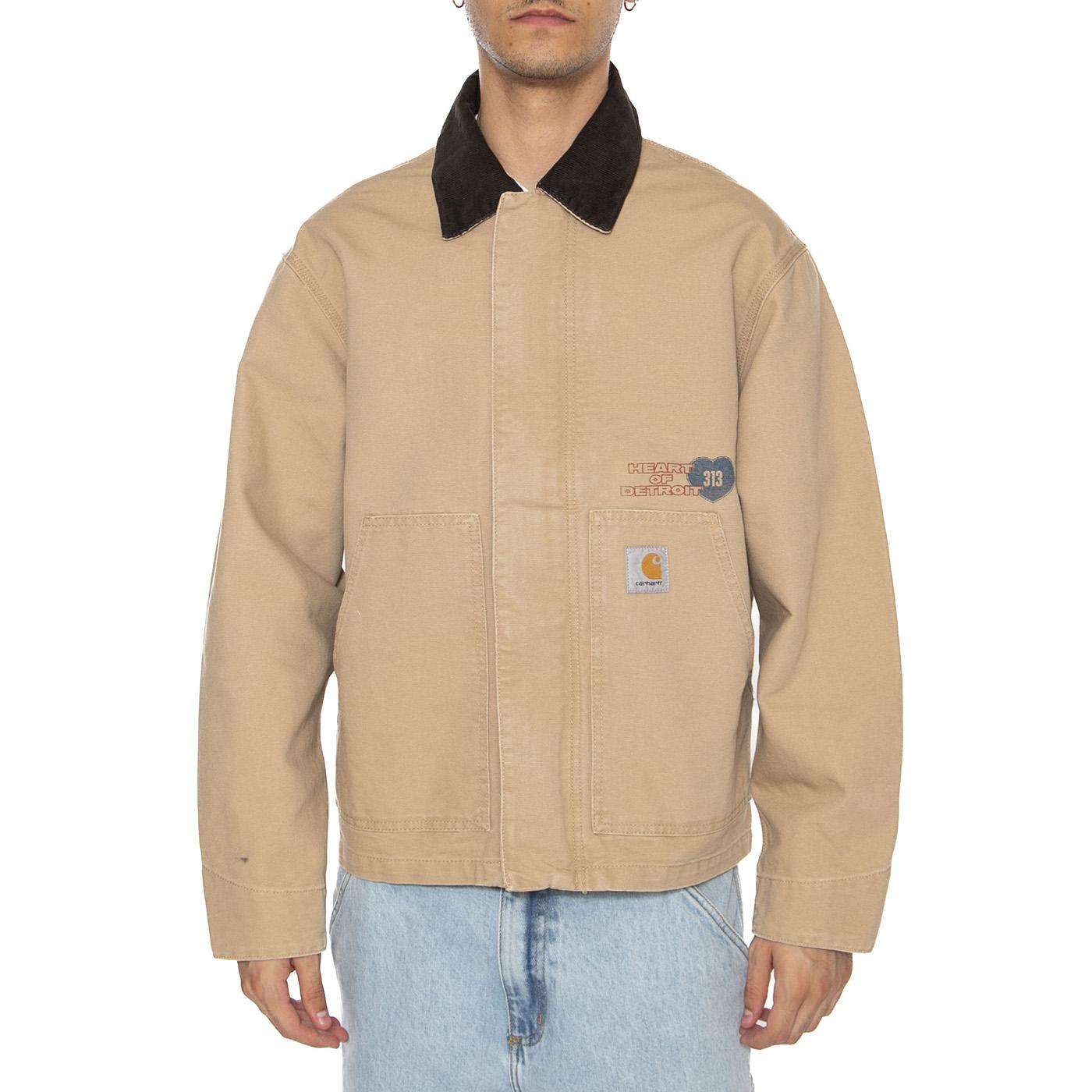 OG Arcan Graphic Jacket Dusty H Brown / Tobacco - Giacca Uomo Marrone I035553.2N260 . CARHARTT WIP 