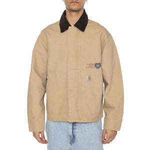 OG Arcan Graphic Jacket Dusty H Brown / Tobacco - Giacca Uomo Marrone I035553.2N260 . CARHARTT WIP 