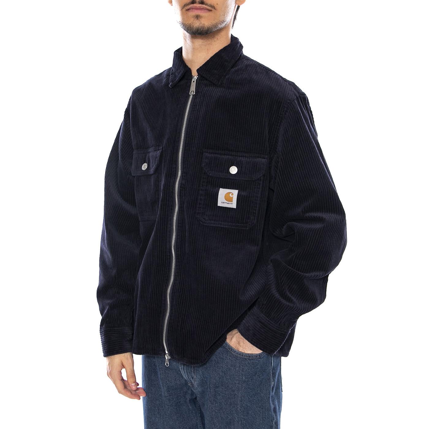 Reynold Shirt Jac Dark Navy - Giacca Uomo Blu Navy I036049.1C02 . CARHARTT WIP 