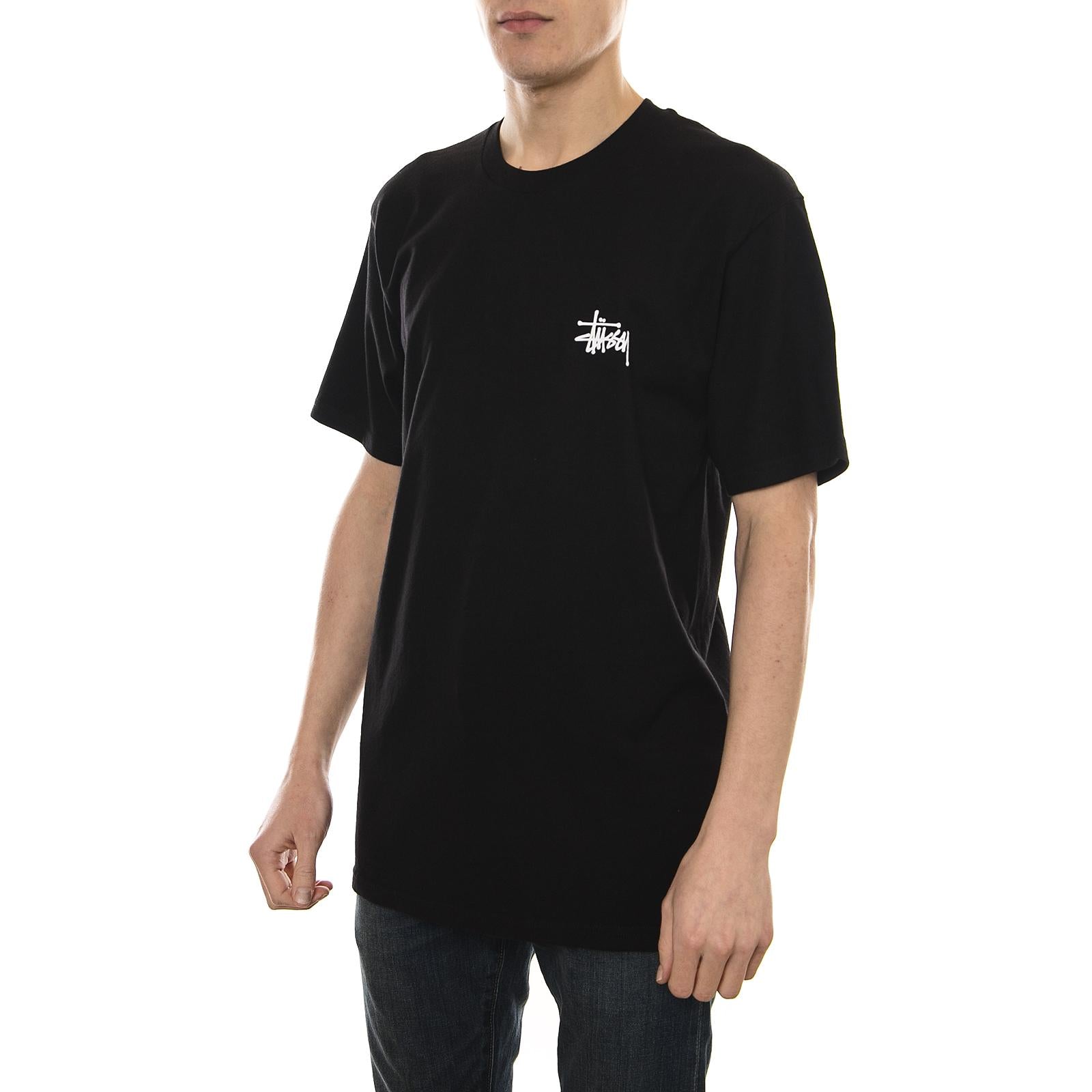 BASIC STUSSY TEE BLACK 1904181-BLACK  STUSSY 