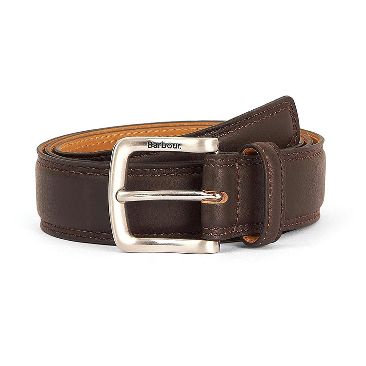 Moray Lrather Belt Chestnut - Cintura jn Pelle Marrone MAC0456-BR51-FW23  BARBOUR 
