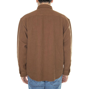 Overshirt Toffee Shirt - Camicia Uomo Marrone W5465WF14  WRANGLER 