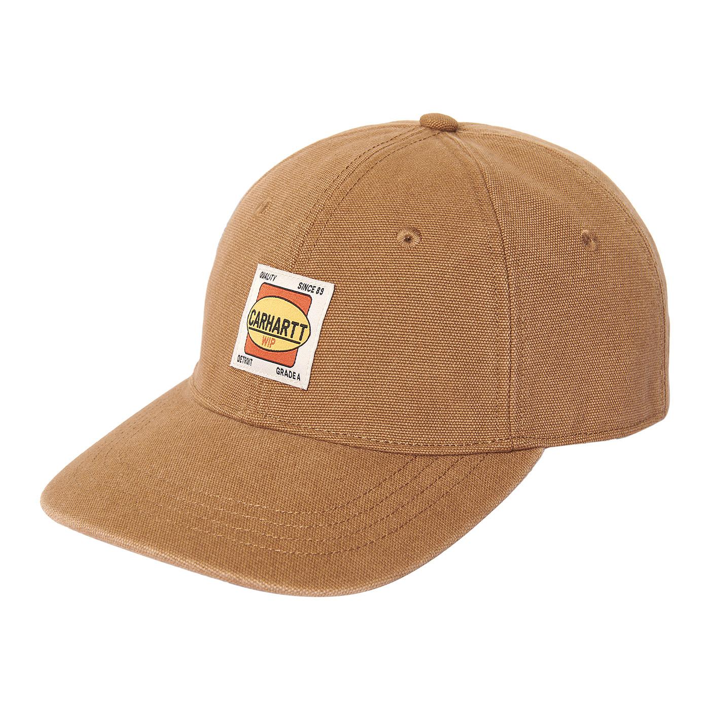 Field Cap Hamilton Brown - Cappellino con Visiera Marrone I033216.HZXX  CARHARTT WIP 