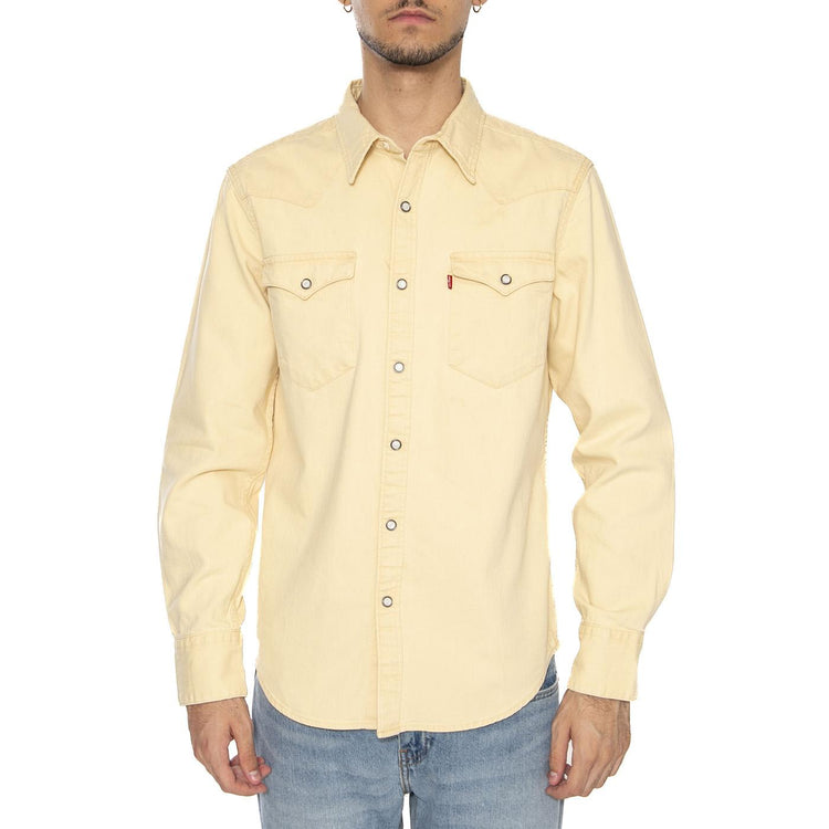 Barstow Western Standard Grass Is Green - Camicia Uomo Beige 85744-0102 . LEVIS 
