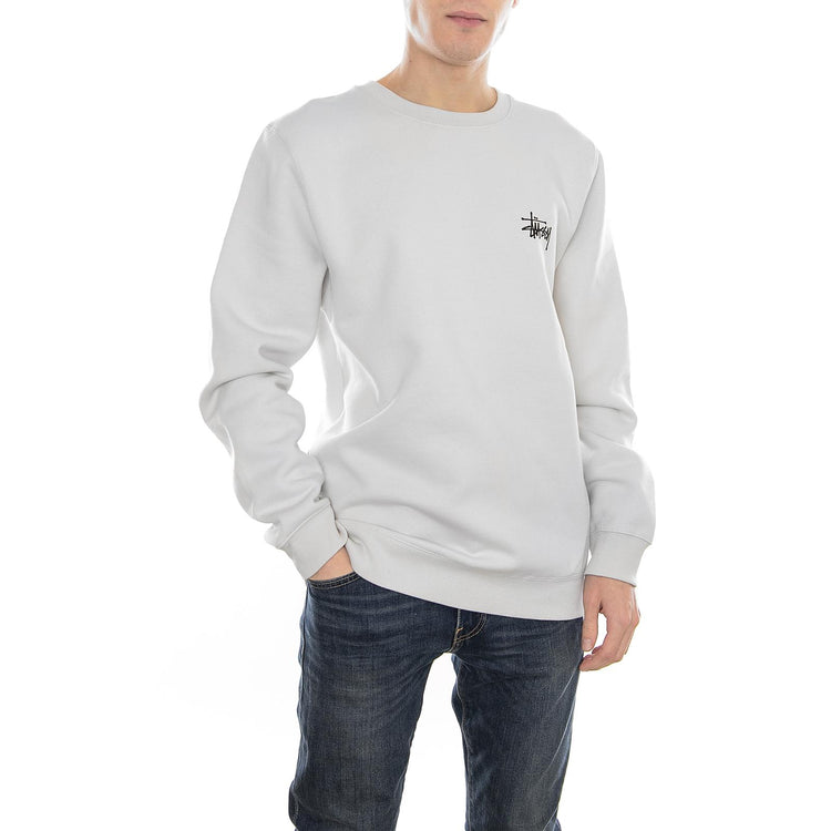 BASIC STUSSY CREW STONE 1914181-STONE  STUSSY 