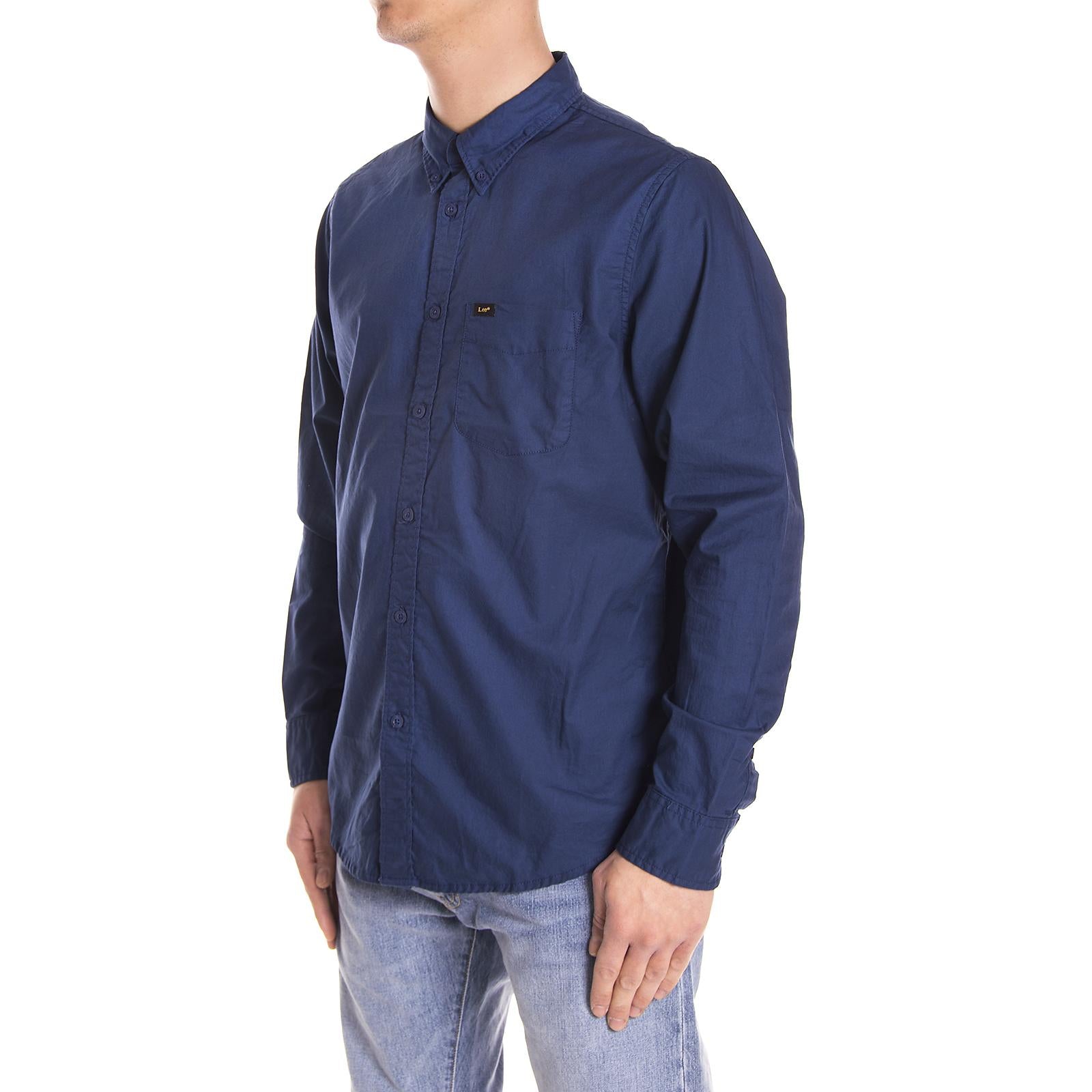 LEE BUTTON DOWN DEEP INDIGO 76504_4  LEE 