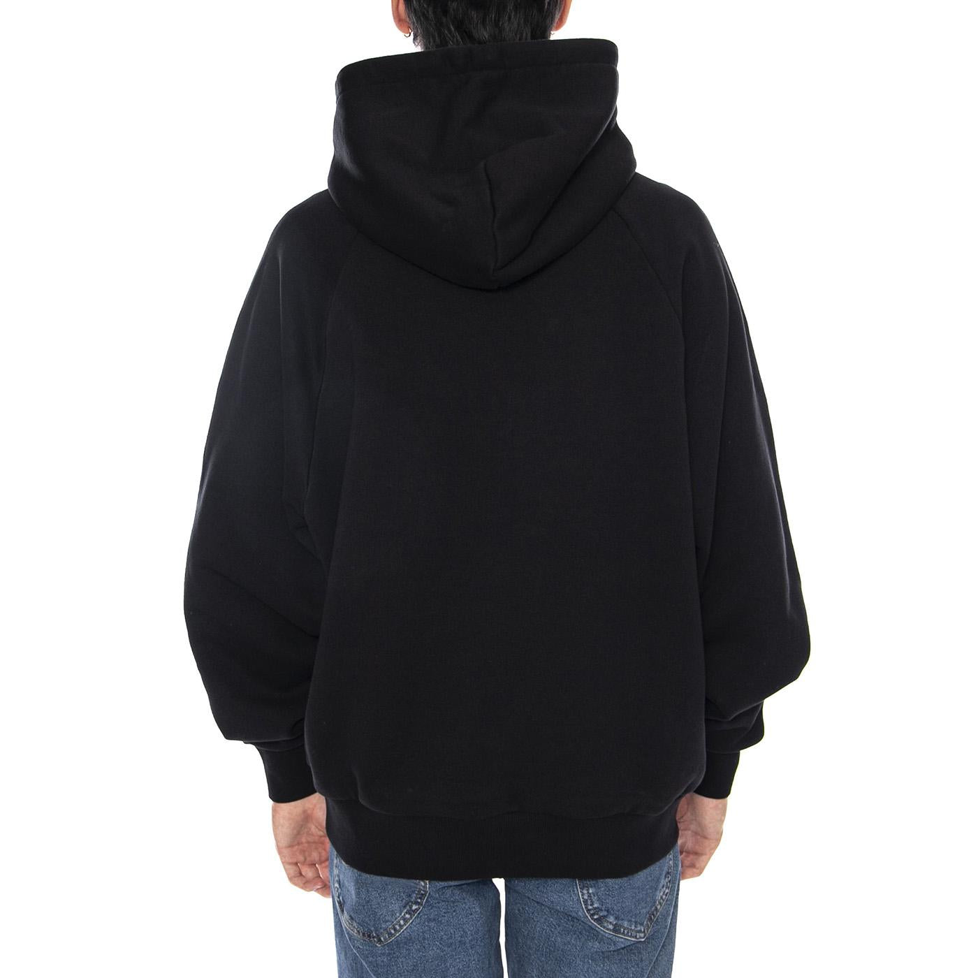 Hooded Ray Sweat Black - Felpa con Cappuccio Uomo Nera I035640.89XX . CARHARTT WIP 