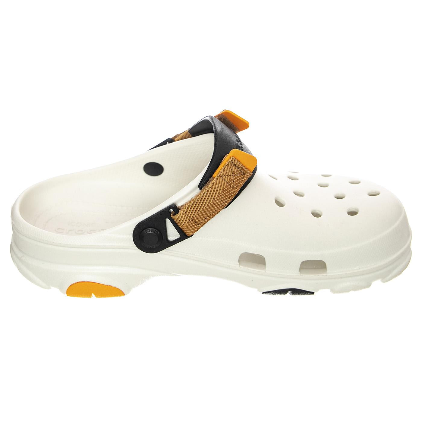 Classic All Terrain Clog M White / Multi - Sandali Uomo Bianchi CR.206340-WHMT  CROCS 