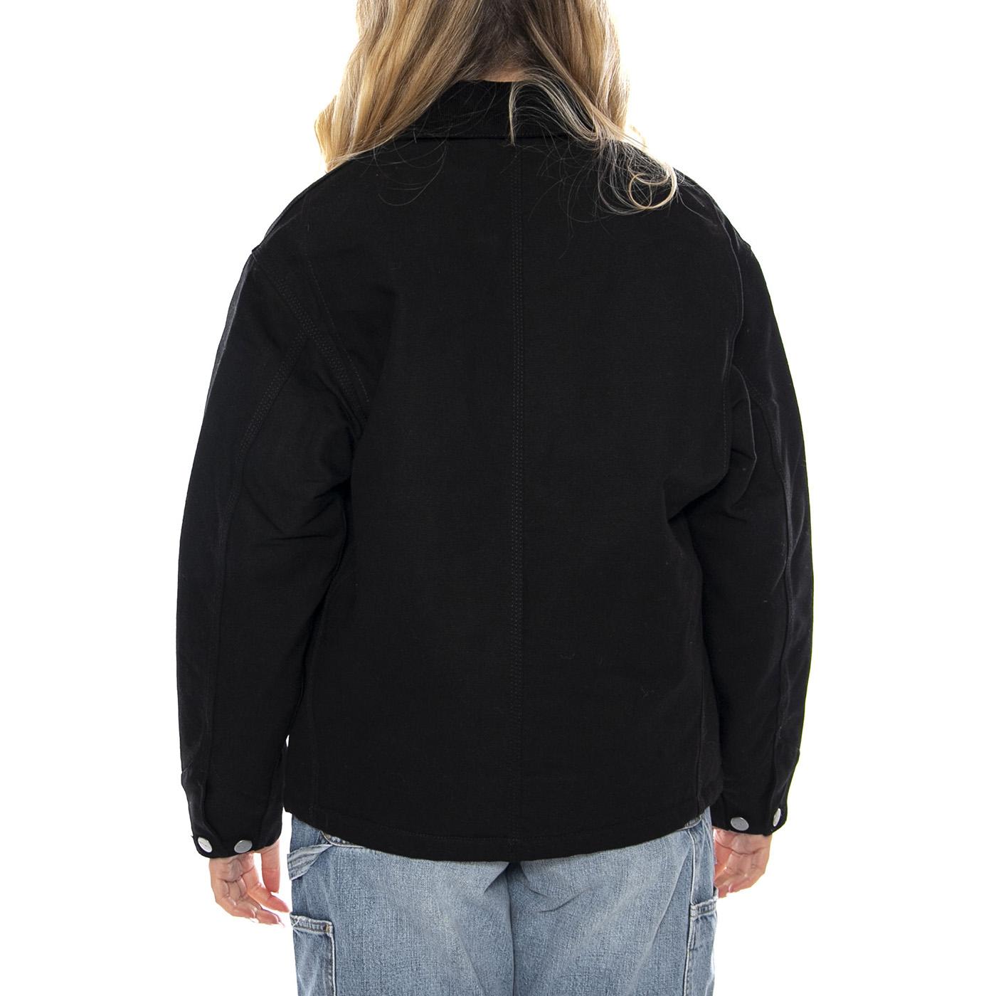 W' OG Michigan Coat Black / Black - Giacca Donna Nera I036315 0 CARHARTT WIP 