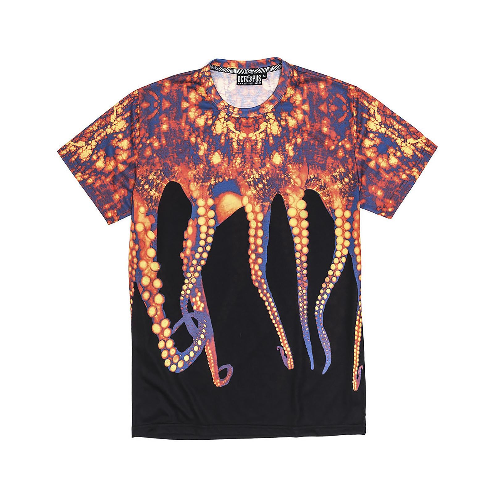 GINGER OCTOPUS TEE 18SOTS02-GINGER  OCTOPUS 