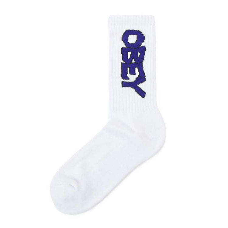 Obey Offline Socks - Calzini Bianchi 100260182-WHT  OBEY 