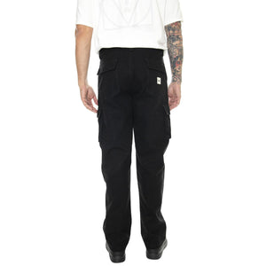 Canvas Cargo Pant Black - Pantaloni Uomo Neri 6080124-10158  CAT 