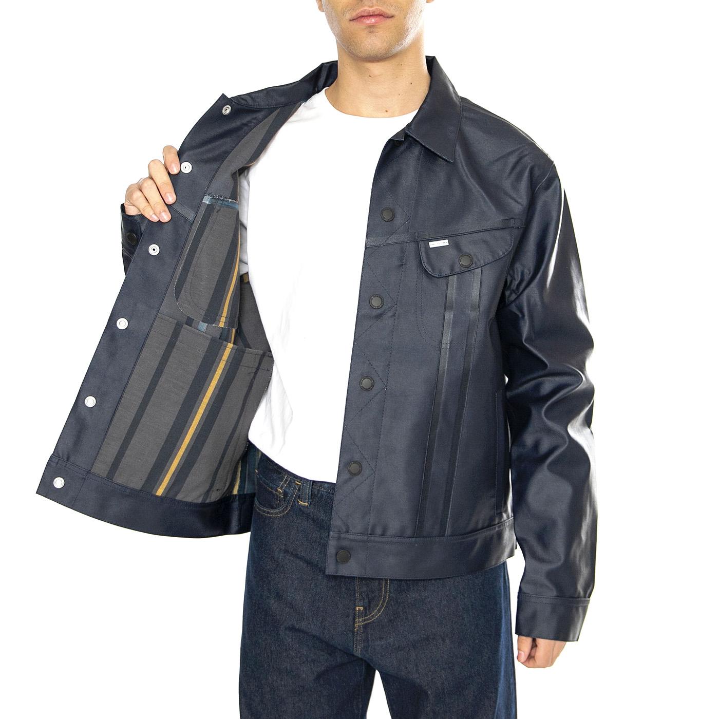 Men's Lee® x STUTTERHEIM Storm Rider™ Raincoat - Giacca Uomo Blu 112361863  LEE 