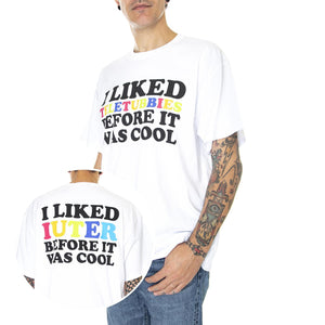 Now Cool Tee White - Maglietta Girocollo Uomo Bianca 22WITS46-WHITE  IUTER 