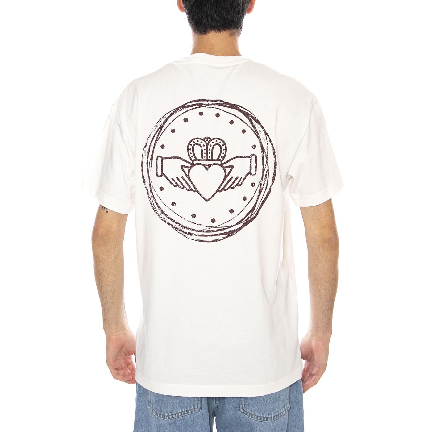 Relaxed Graphic Tee Ecru - Maglietta Girocollo Uomo Panna 112370511 . LEE 